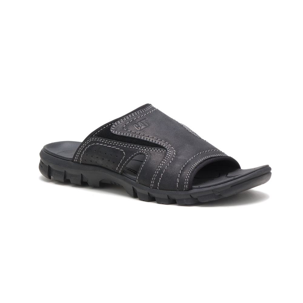 Caterpillar Indigo Pak Philippines - Mens Sandals - Black 34075AVGO